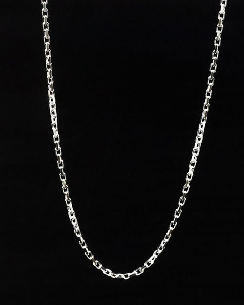 House Of Auric 3.5mm Straight Cut Cable Chain Silver