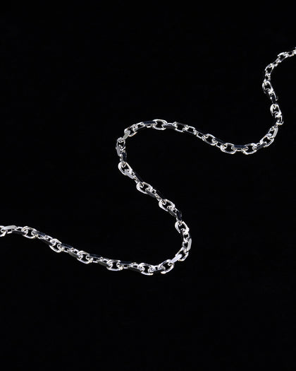 House Of Auric 3.5mm Straight Cut Cable Chain Silver