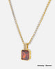 NXS Birthstone Pendant Iced Multi