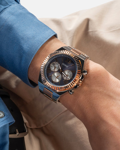 Guess Mainline Equity Watch Silver/Gold