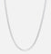 Saint Morta Square Pearl Chain White Gold