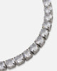 Saint Morta Round Cut Tennis Bracelet Iced White Gold