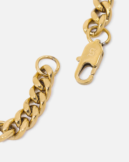 Saint Morta 7mm Cuban Chain Gold