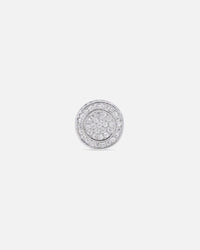 Saint Morta Stadium Earrings Iced White Gold