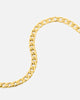 Saint Morta 3mm Smooth Cut Cuban Chain Gold