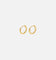 Saint Morta Classic Hoop Earring Gold