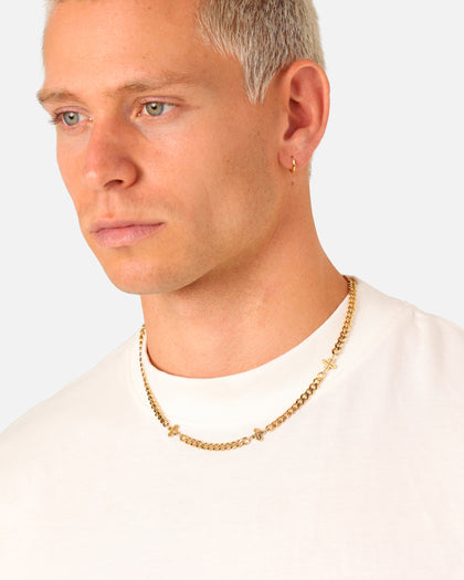 Saint Morta Classic Hoop Earring Gold