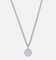Saint Morta Fleur Chip Pendant White Gold