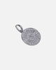 Saint Morta Fleur Chip Pendant White Gold