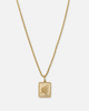 Saint Morta Rose Pendant Gold