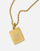 Saint Morta Rose Pendant Gold