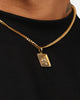 Saint Morta Rose Pendant Gold