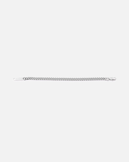 Saint Morta 5mm Cuban Bracelet White Gold
