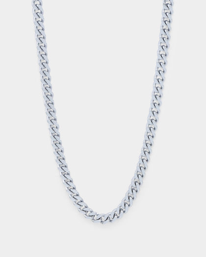 Saint Morta 5mm Cuban Chain White Gold