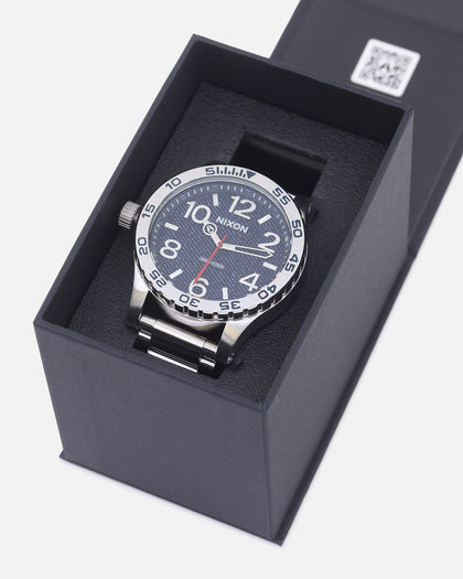 Nixon 51-30 Watch Silver/Denim