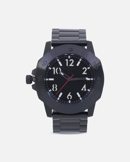 Nixon Smyth 44 Watch Super Black/Black