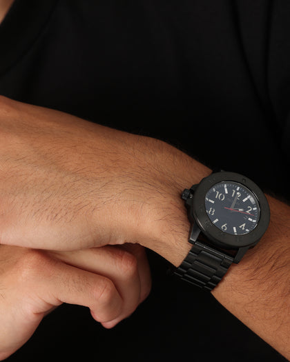 Nixon Smyth 44 Watch Super Black/Black