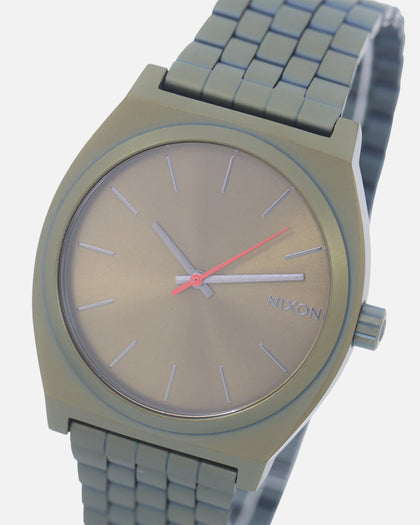 Nixon Time Teller Dark Olive