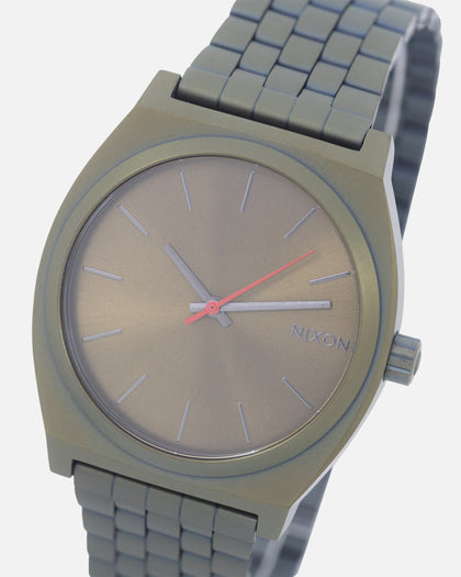 Nixon Time Teller Dark Olive