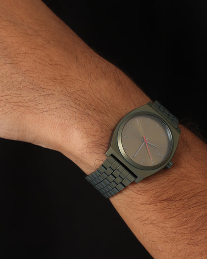 Nixon Time Teller Dark Olive