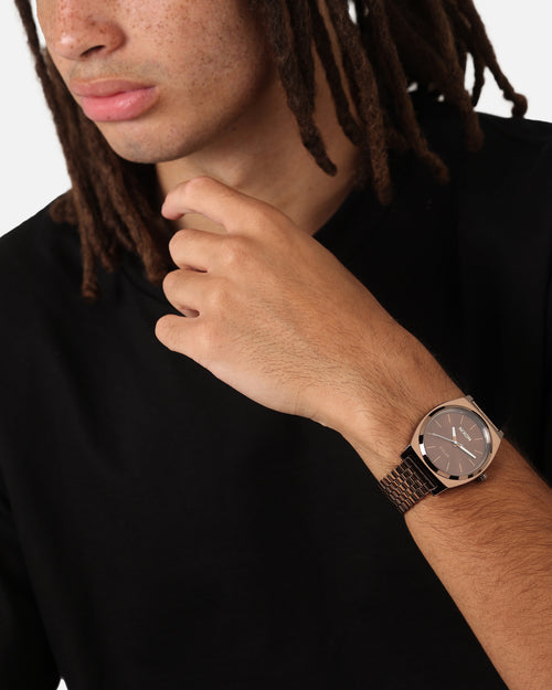 Nixon Time Teller Solar Watch Chocolate/Cappuccino
