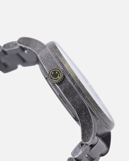 Nixon X Nirvana Sentry Wobble Watch Yellow Nirvana