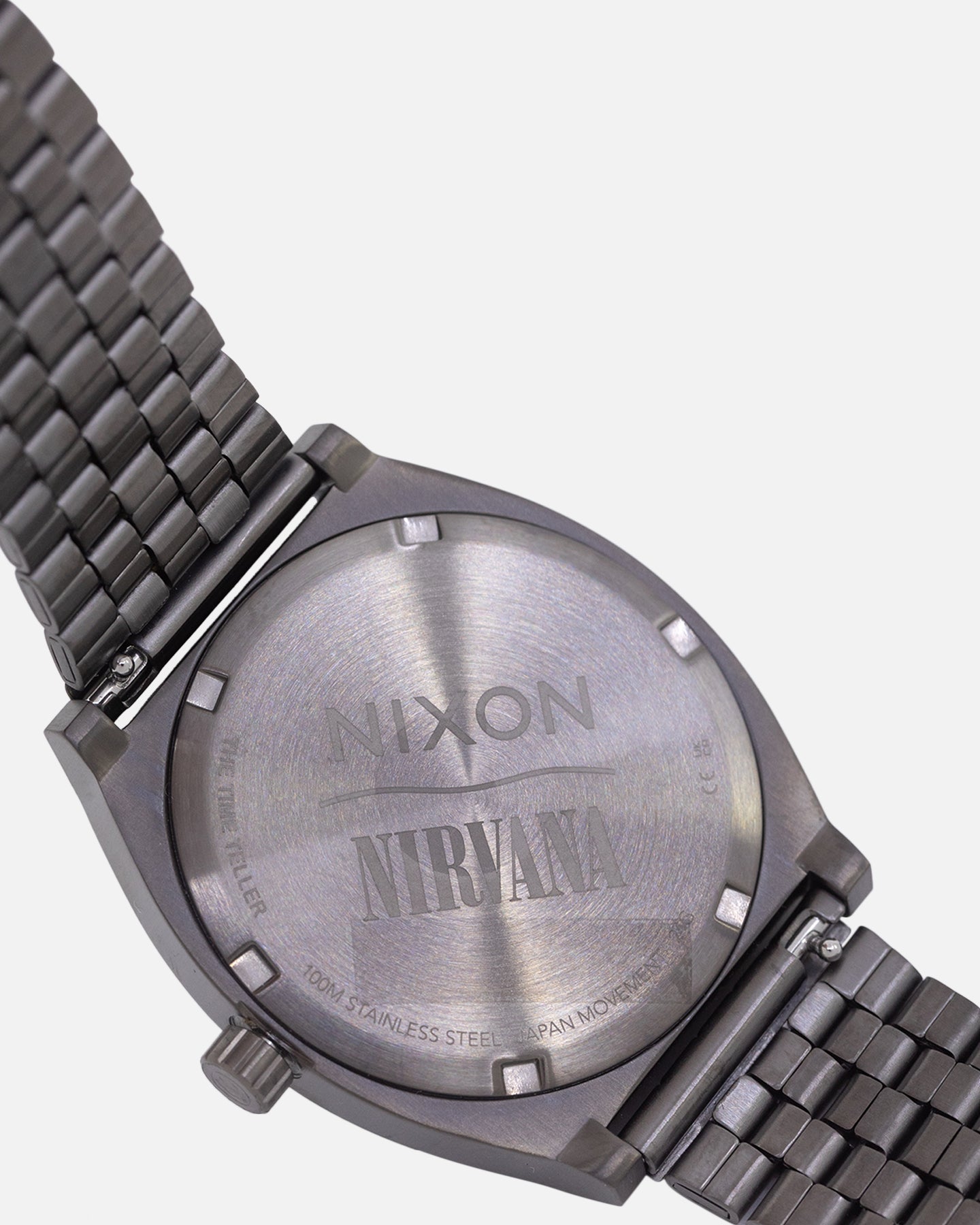Nixon X Nirvana Time Teller Watch Black Nirvana | Culture Kings US
