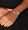 Guess Mainline Link City 6mm Diamond Cut Bracelet Silver