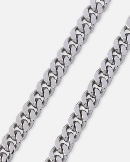 Guess Mainline Link City 21" Diamond Cut 6mm Chain Silver