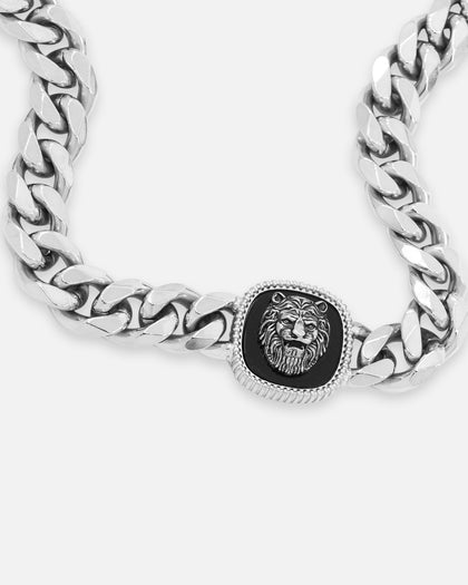 Guess Mainline Lion King Bracelet Silver