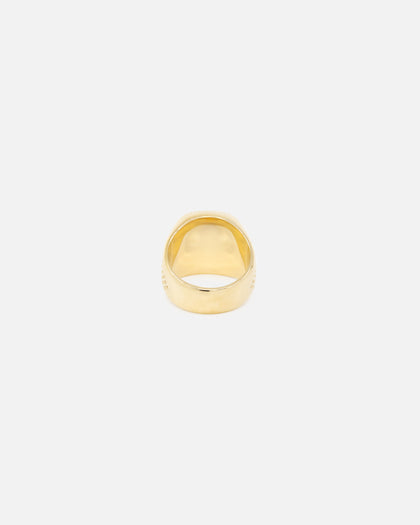 Guess Mainline Lion King Ring Gold