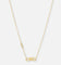 Guess Mainline Women's Modern Love Central Knot Necklace Yellow Gold