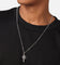 Guess Mainline South Alameda G Coin & Dagger Necklace Silver