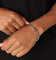 Guess Mainline Vegas Logo 7mm Chain Bracelet Silver
