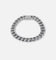Saint Morta 10mm Cuban Bracelet White Gold
