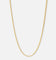 Saint Morta 2.7mm Diamond Curb Chain Gold