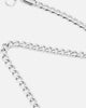 Saint Morta 2.7mm Diamond Curb Chain White Gold