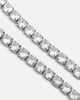Saint Morta 5mm Tennis Chain Iced White Gold