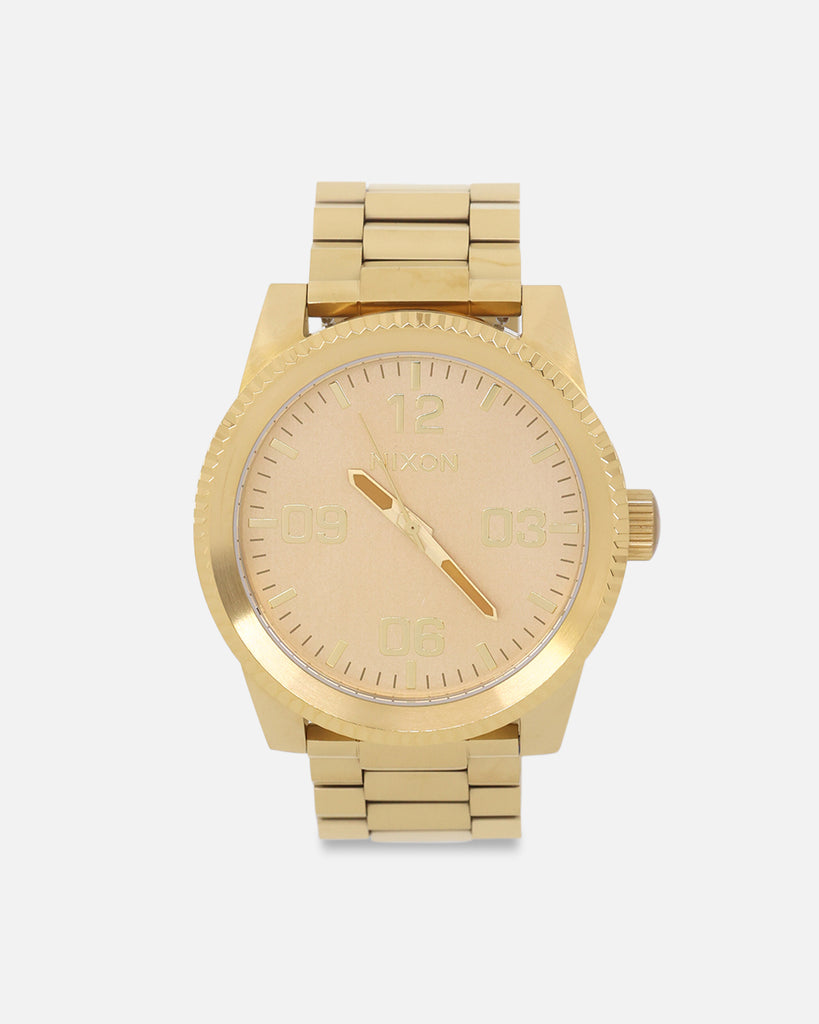Nixon Corporal SMU Watch Gold/Gold | Culture Kings US