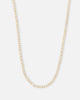 Saint Morta Landscape Baguette Chain Iced Gold