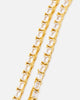 Saint Morta Landscape Baguette Chain Iced Gold