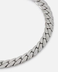 Saint Morta Flat Cuban Snake Bracelet Stainless Steel