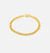 Saint Morta Flat Faced Curb Bracelet Gold