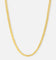 Saint Morta Flat Faced Curb Chain Gold