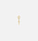 Saint Morta Dagger Earring Gold