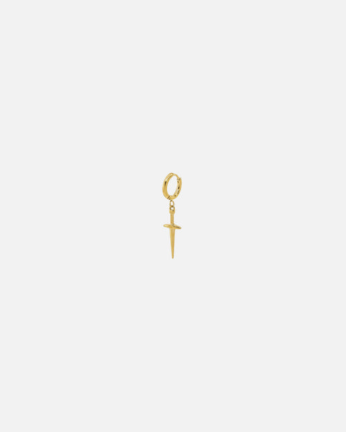 Saint Morta Dagger Earring Gold