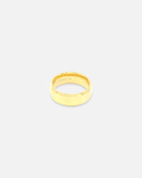 Saint Morta Beveled Band Ring Gold/Tungsten
