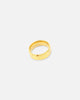 Saint Morta Beveled Band Ring Gold/Tungsten