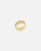 Saint Morta Beveled Band Ring Gold/Tungsten