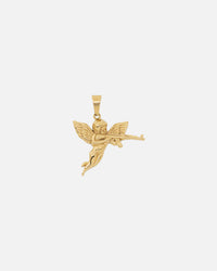 Saint Morta Jilted Cupid Pendant Gold